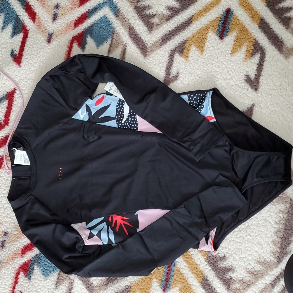 Roxy One Piece Long Sleeve Swimsuit